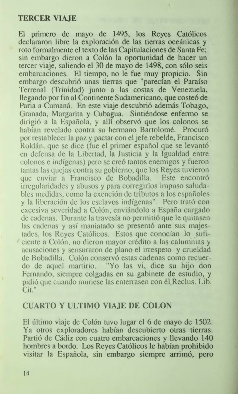 Pagina 18 de 500 Años del descubrimiento de América