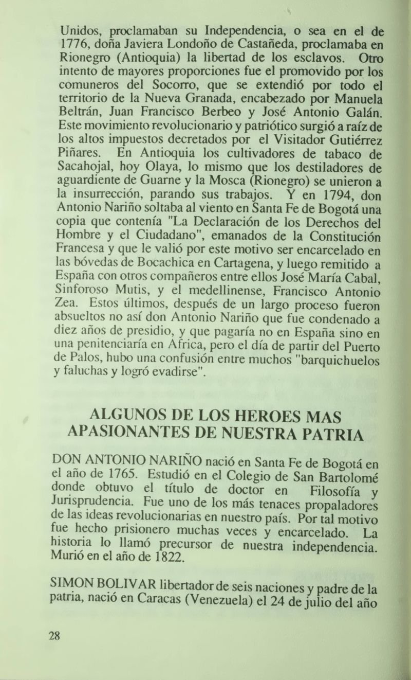 Pagina 32 de 500 Años del descubrimiento de América