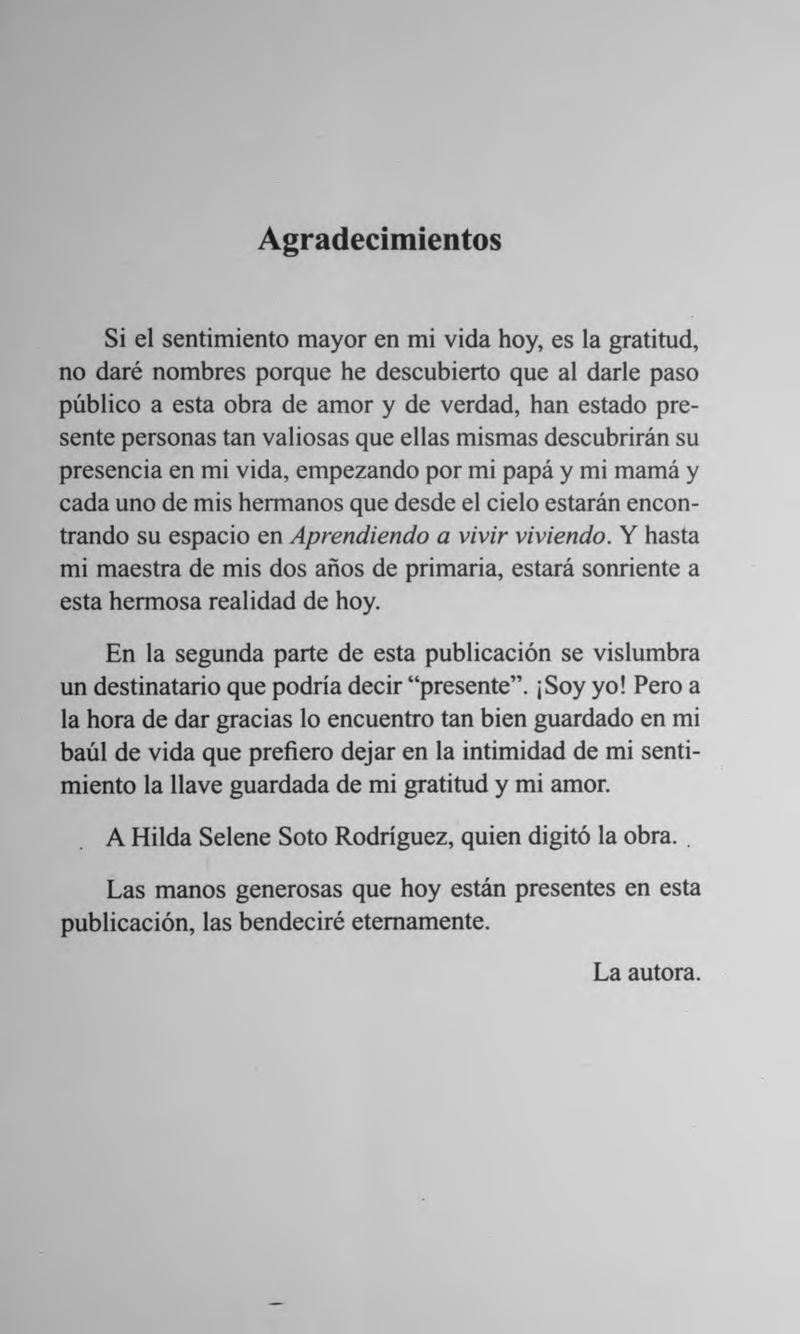 Pagina 6 de Aprendiendo a vivir viviendo
