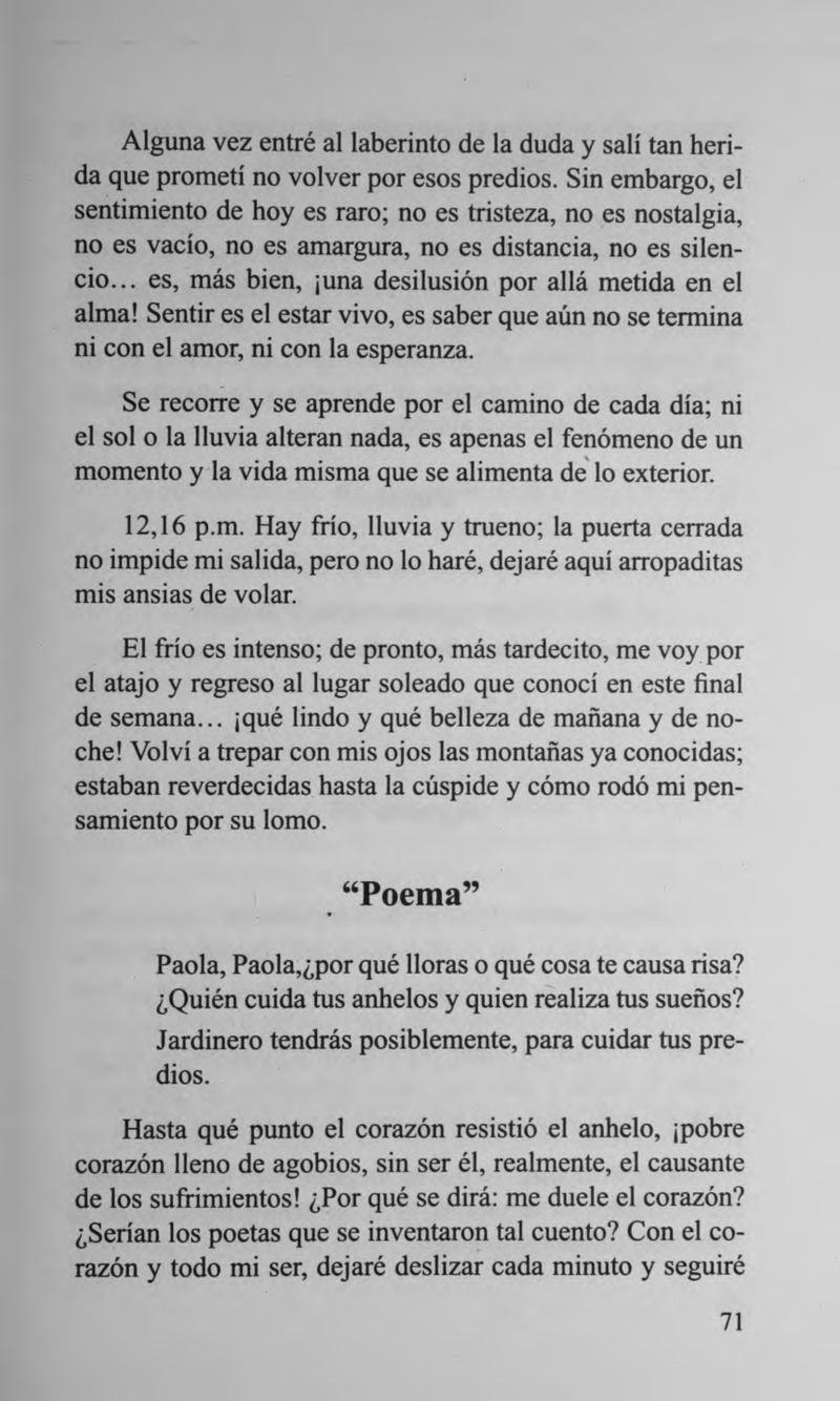 Pagina 70 de Aprendiendo a vivir viviendo