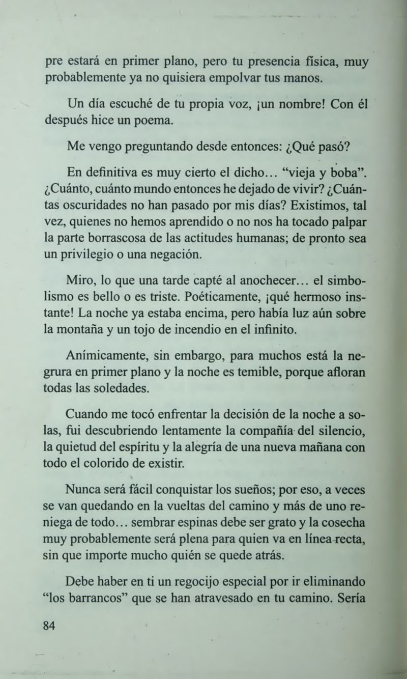 Pagina 83 de Aprendiendo a vivir viviendo