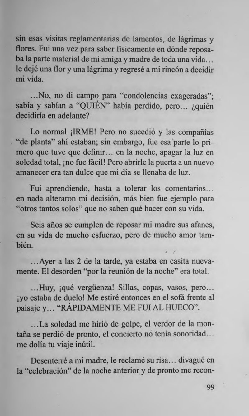 Pagina 98 de Aprendiendo a vivir viviendo