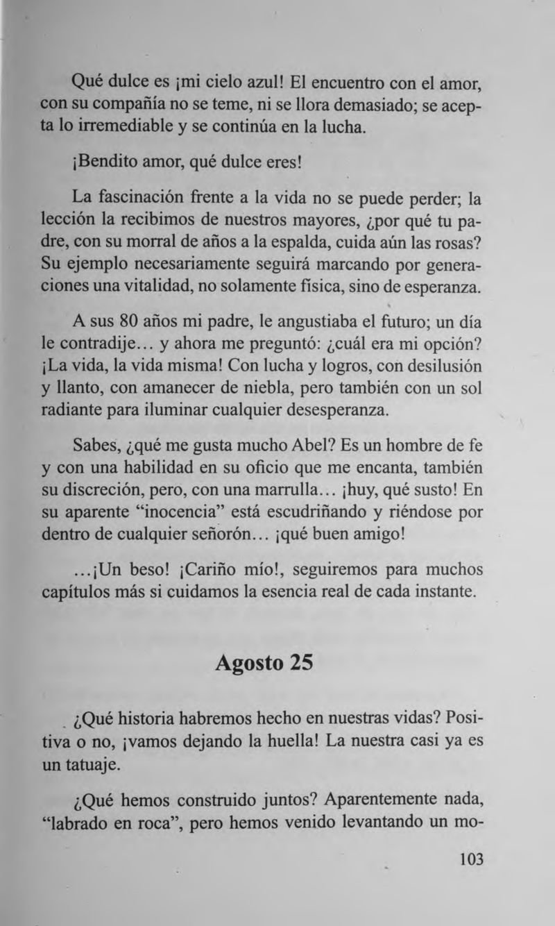 Pagina 102 de Aprendiendo a vivir viviendo