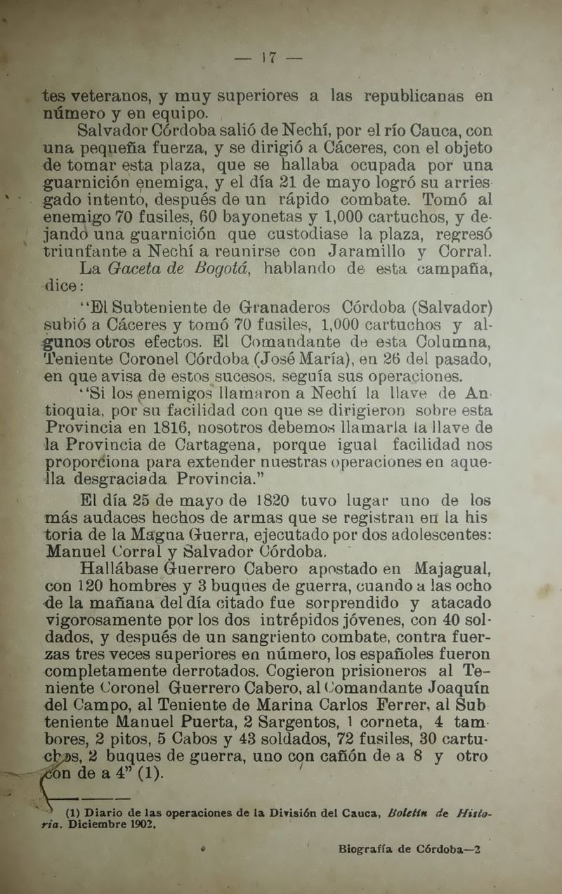 Pagina 23 de Biografía de Salvador Córdoba