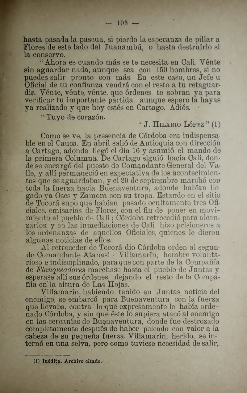 Pagina 109 de Biografía de Salvador Córdoba