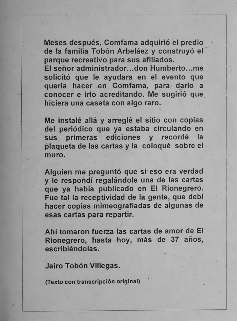 Pagina 13 de Cartas de amor i de las otraz