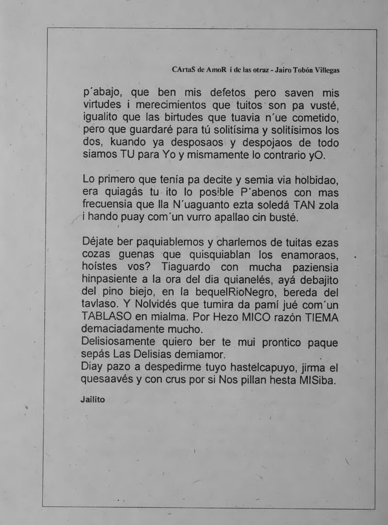 Pagina 16 de Cartas de amor i de las otraz