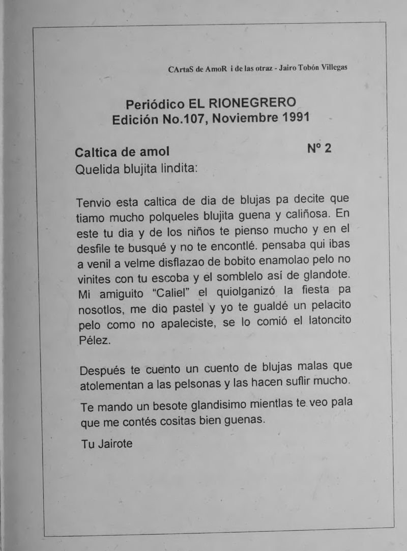 Pagina 17 de Cartas de amor i de las otraz