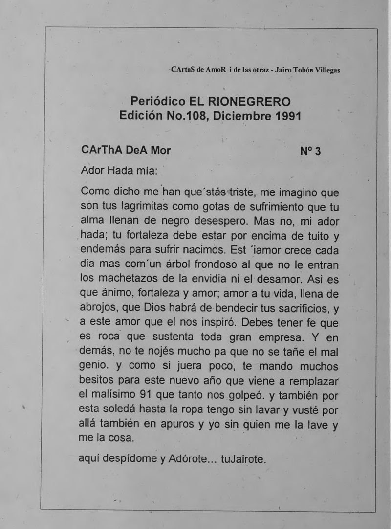Pagina 18 de Cartas de amor i de las otraz