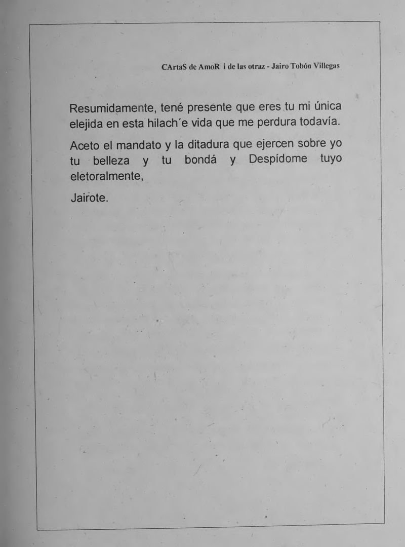 Pagina 23 de Cartas de amor i de las otraz