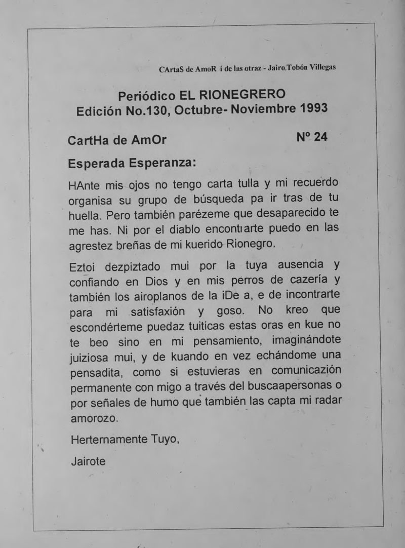 Pagina 44 de Cartas de amor i de las otraz