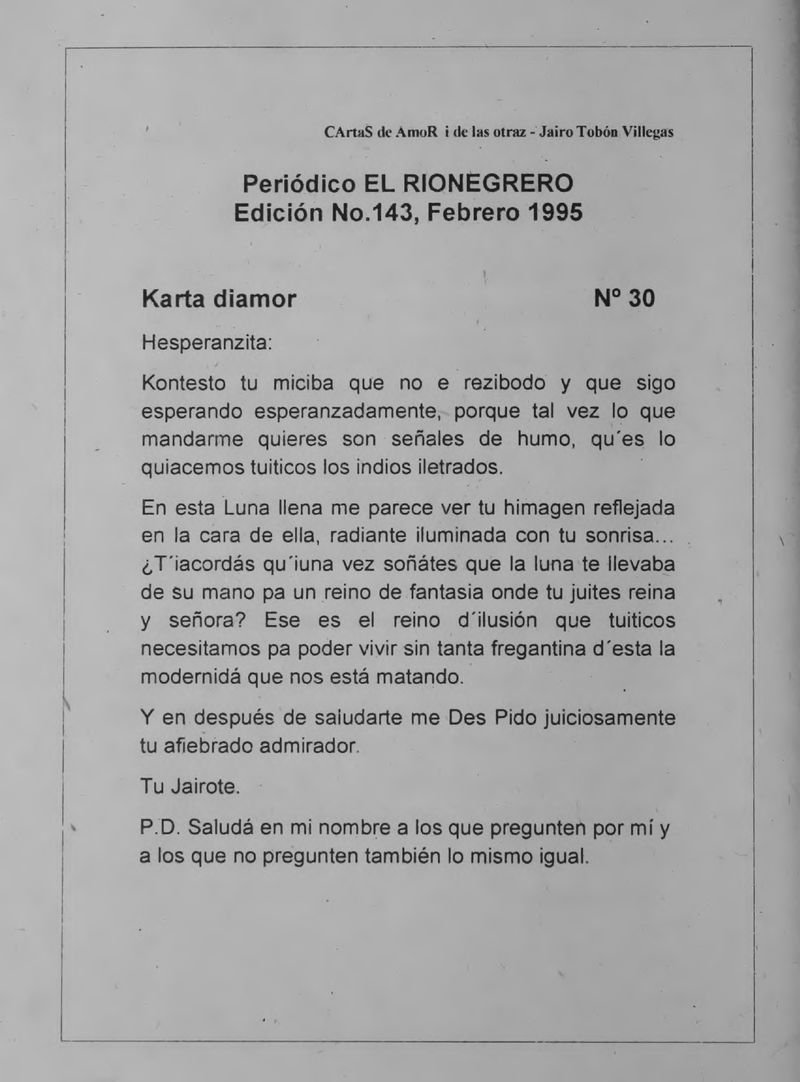 Pagina 50 de Cartas de amor i de las otraz