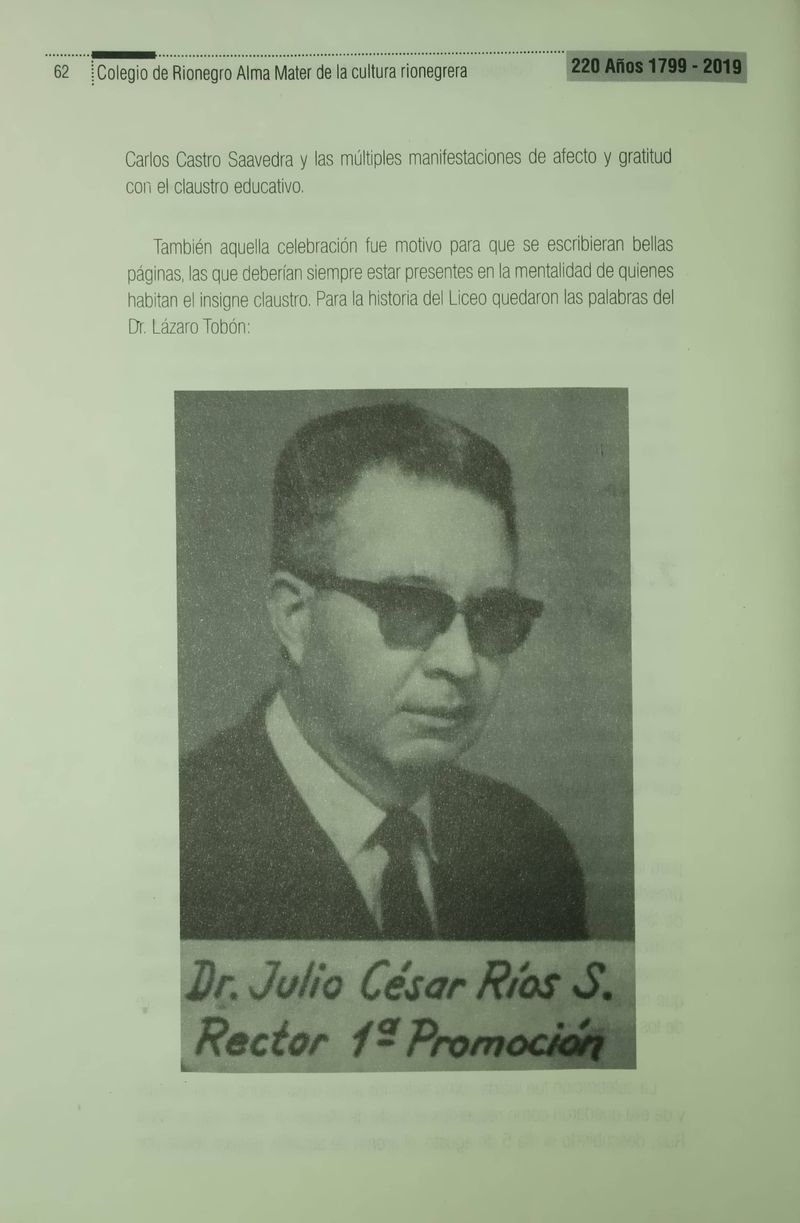 Pagina 65 de Colegio de Rionegro 1799 - 2019: Alma Máter de la Cultura de la Rionegrera