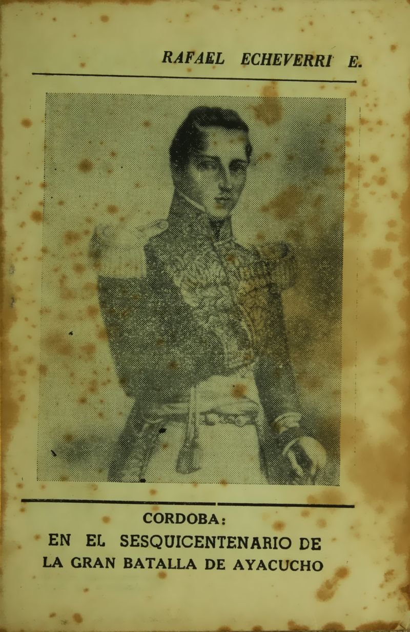 Pagina 1 de Cordova en el sesquicentenario de la batalla de Ayacucho