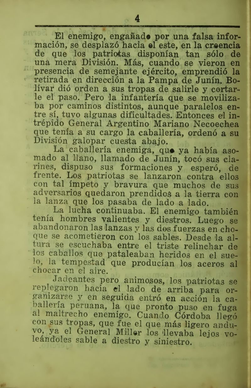 Pagina 4 de Cordova en el sesquicentenario de la batalla de Ayacucho