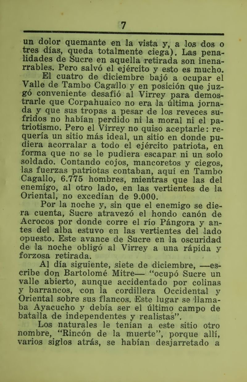 Pagina 7 de Cordova en el sesquicentenario de la batalla de Ayacucho