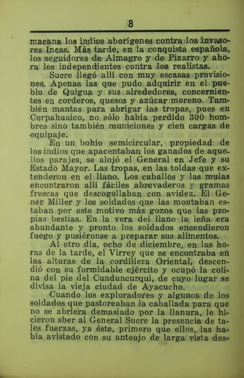 Pagina 8 de Cordova en el sesquicentenario de la batalla de Ayacucho
