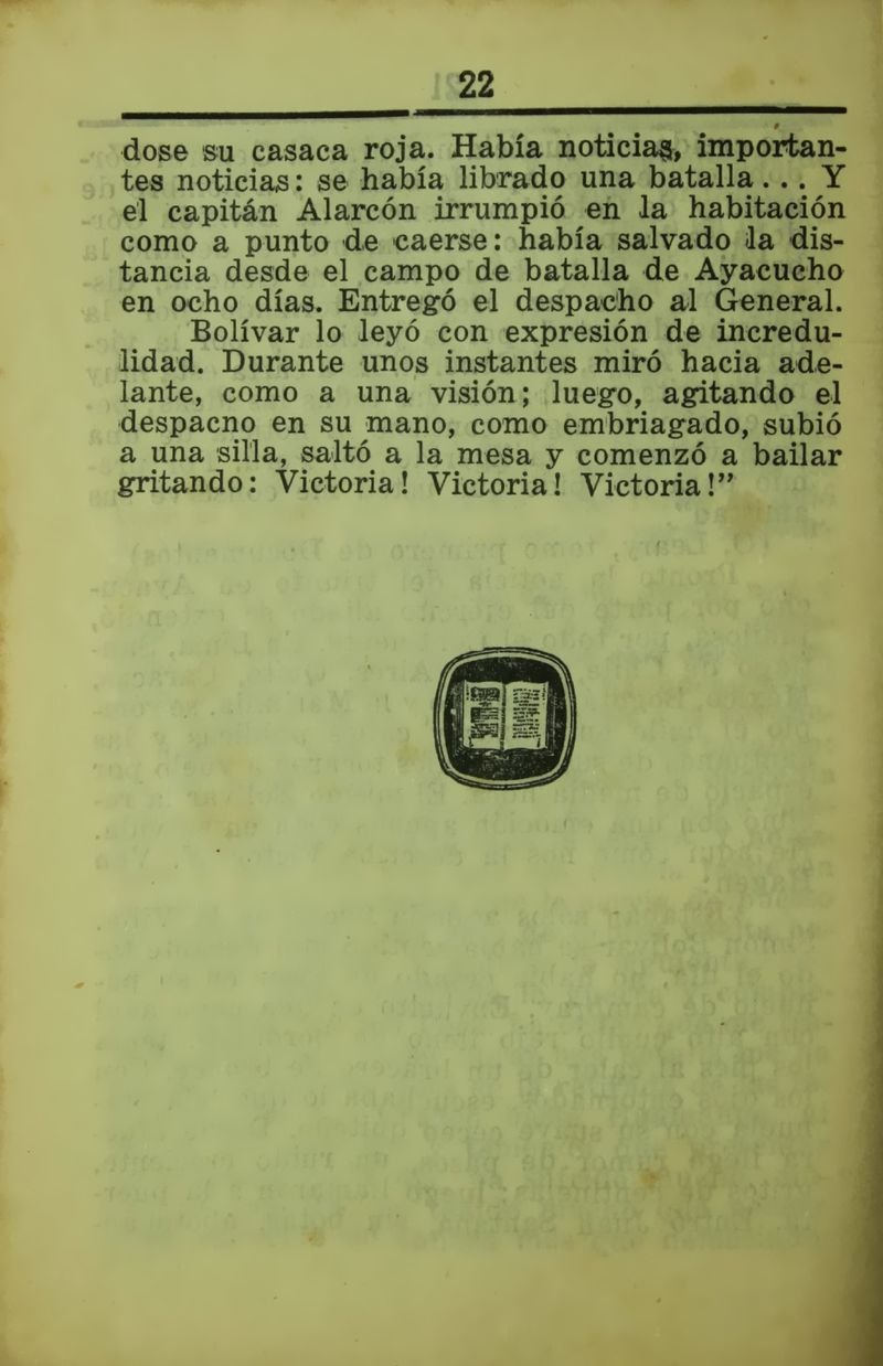 Pagina 22 de Cordova en el sesquicentenario de la batalla de Ayacucho