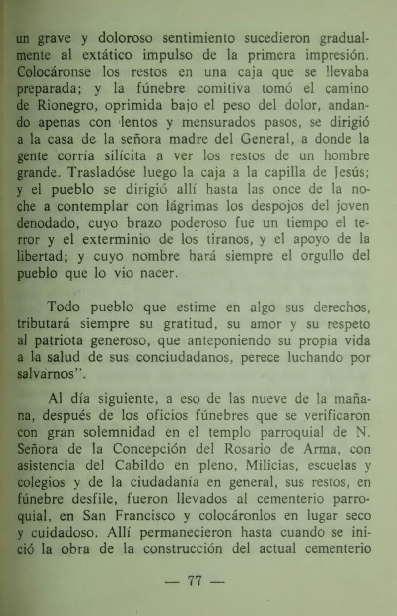 Pagina 81 de Córdova en el sesquicentenario de su muerte