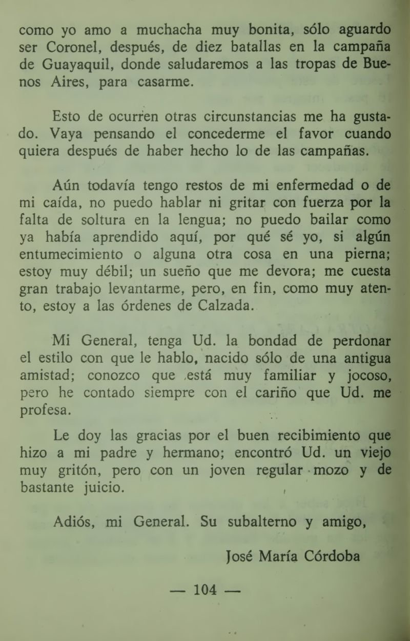 Pagina 108 de Córdova en el sesquicentenario de su muerte