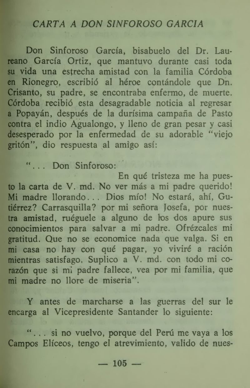 Pagina 109 de Córdova en el sesquicentenario de su muerte
