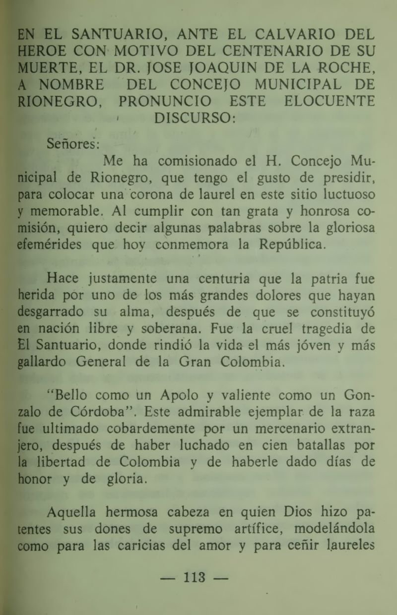 Pagina 117 de Córdova en el sesquicentenario de su muerte