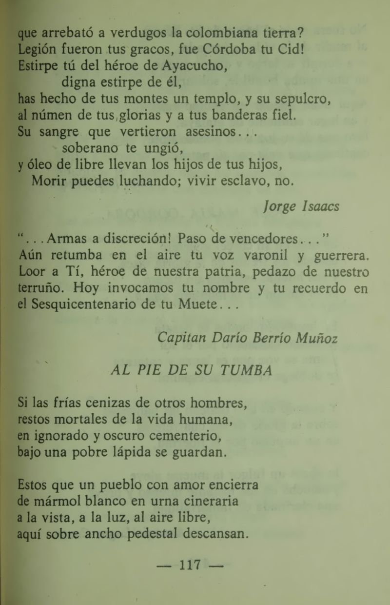 Pagina 121 de Córdova en el sesquicentenario de su muerte