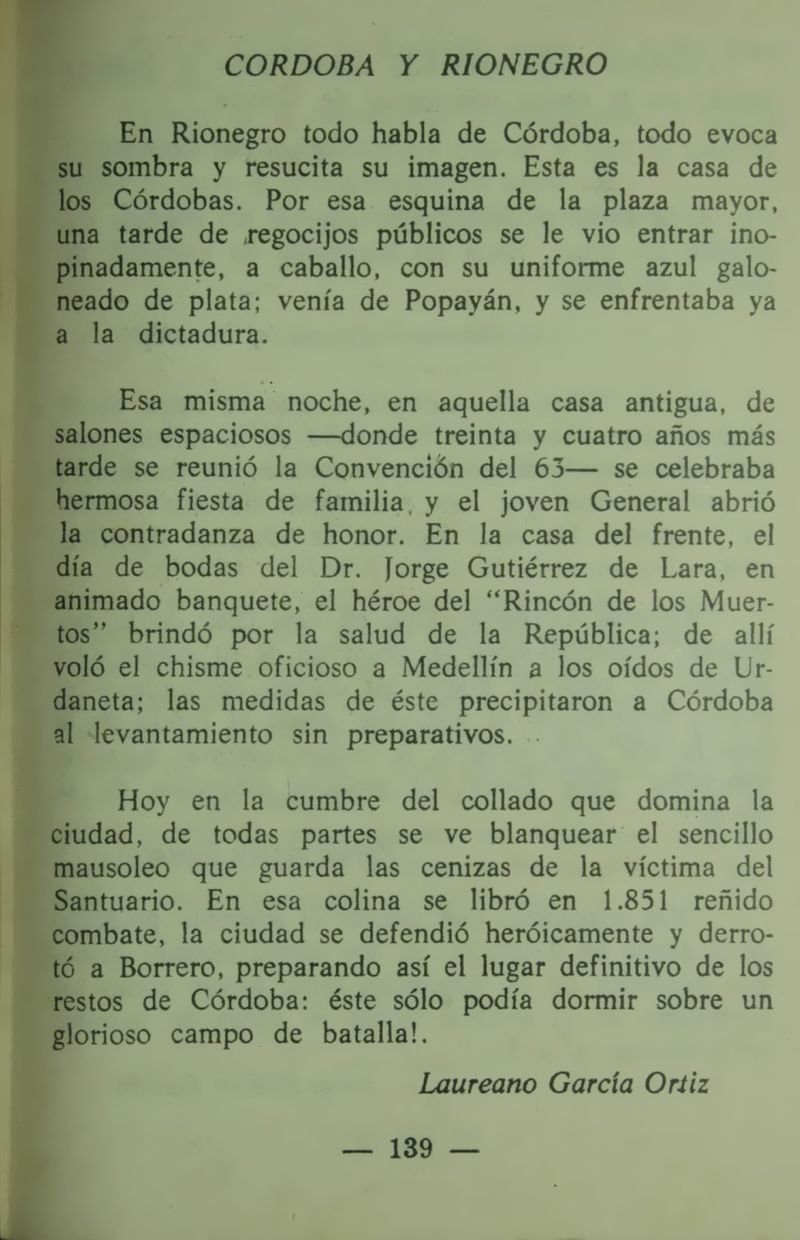 Pagina 143 de Córdova en el sesquicentenario de su muerte