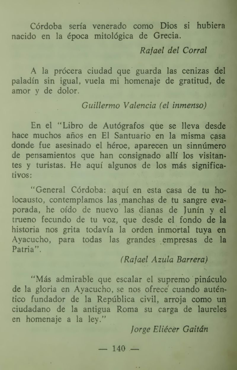 Pagina 144 de Córdova en el sesquicentenario de su muerte