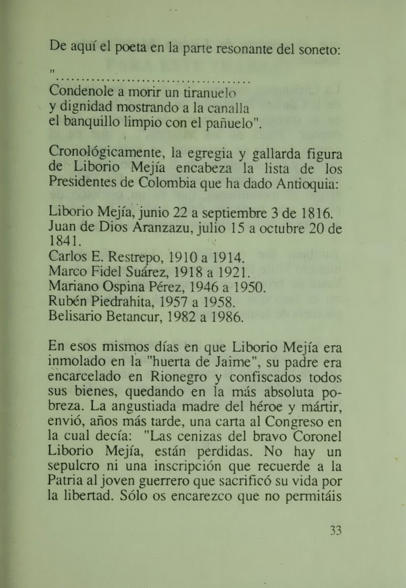 Pagina 39 de Coronel Liborio Mejía en el Bicentenario de su Natalicio