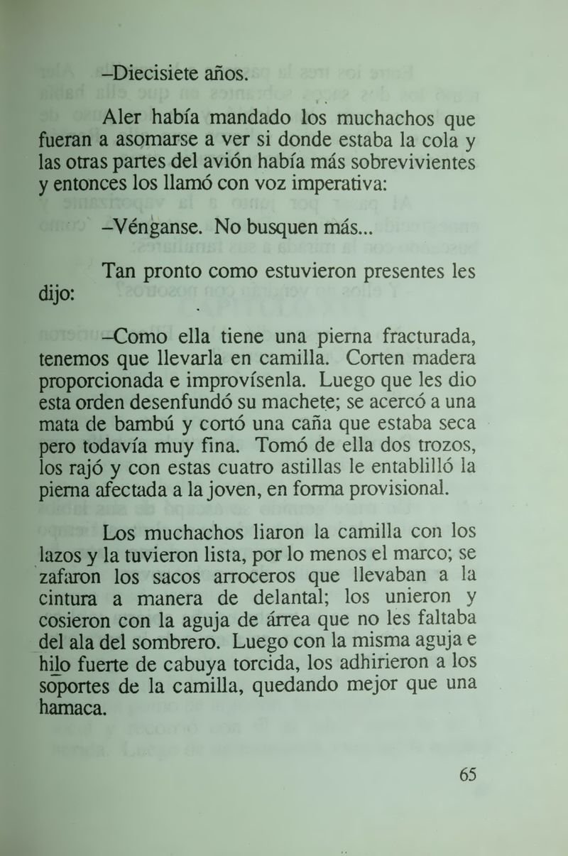 Pagina 71 de Daniela la única sobreviviente