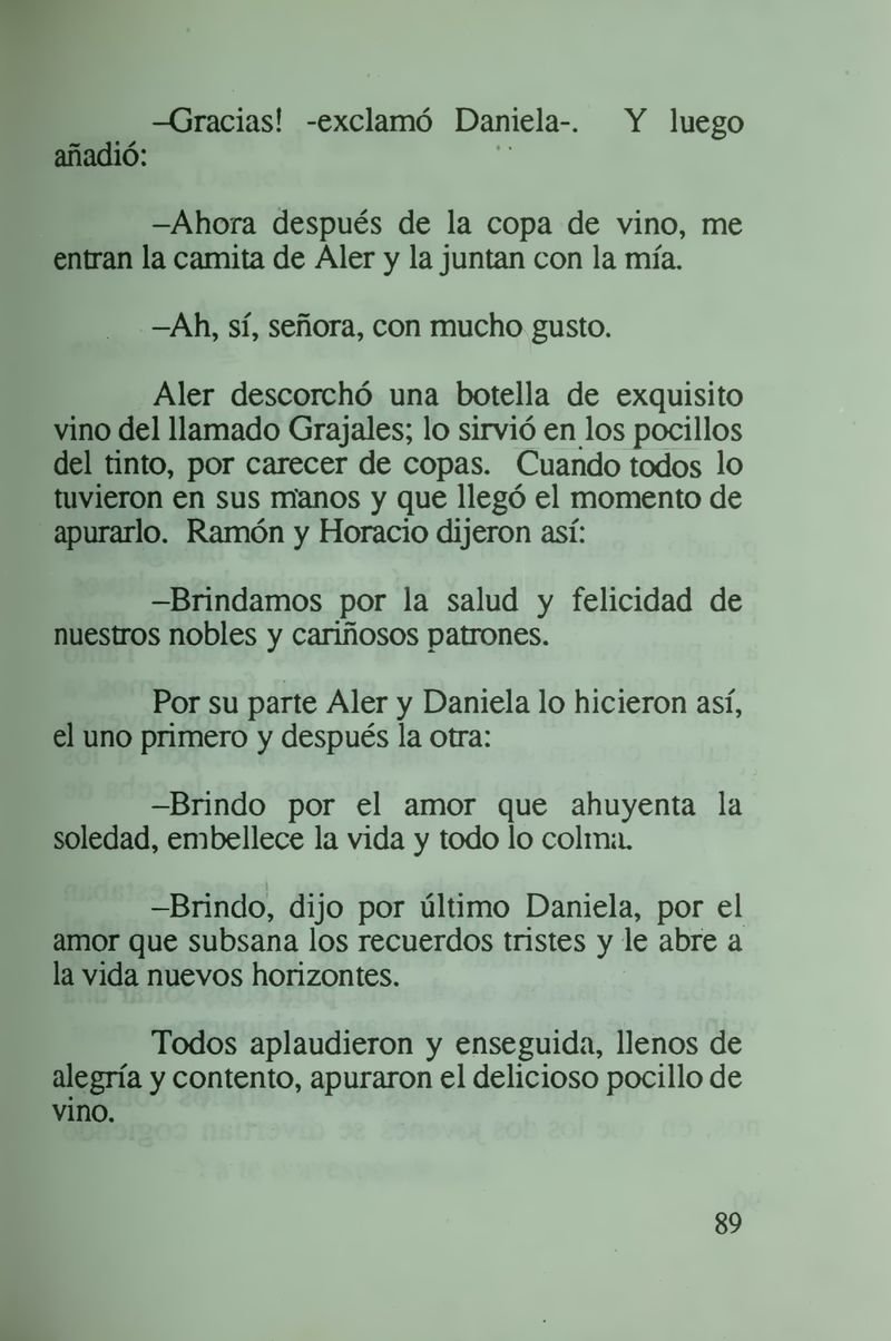 Pagina 95 de Daniela la única sobreviviente