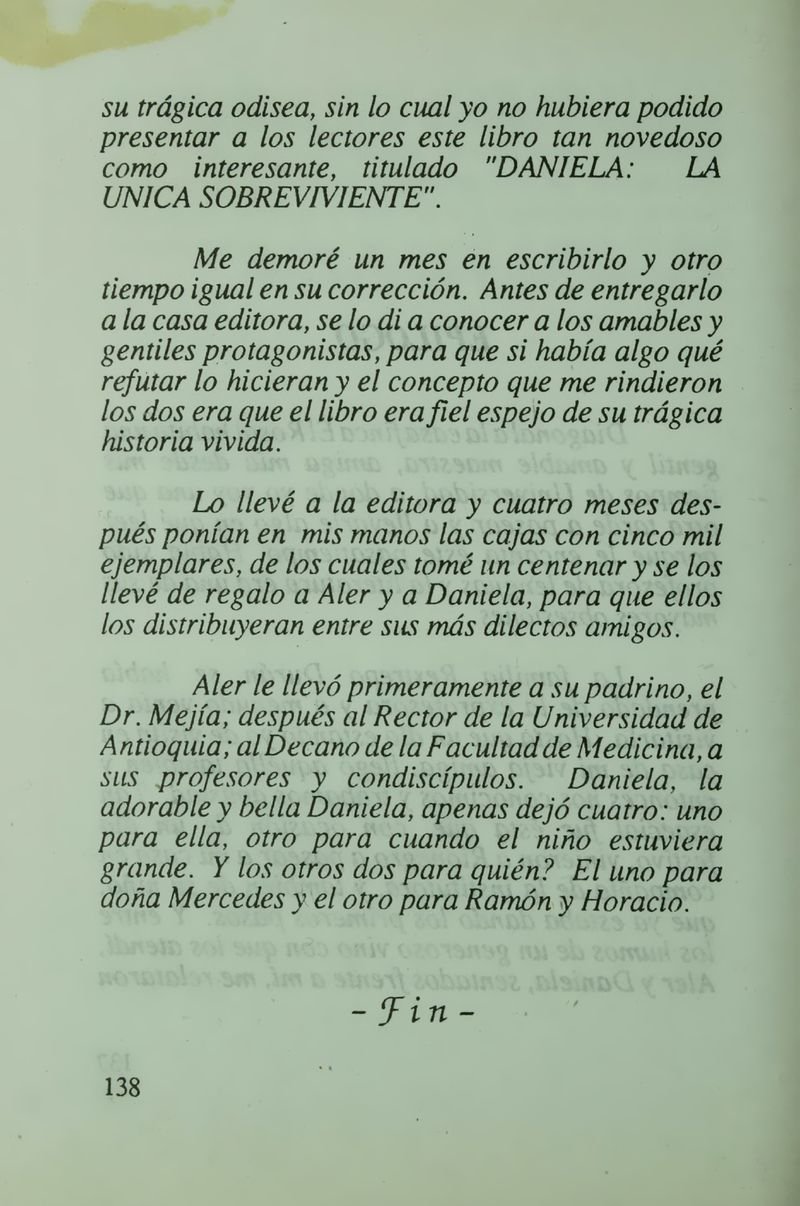 Pagina 144 de Daniela la única sobreviviente