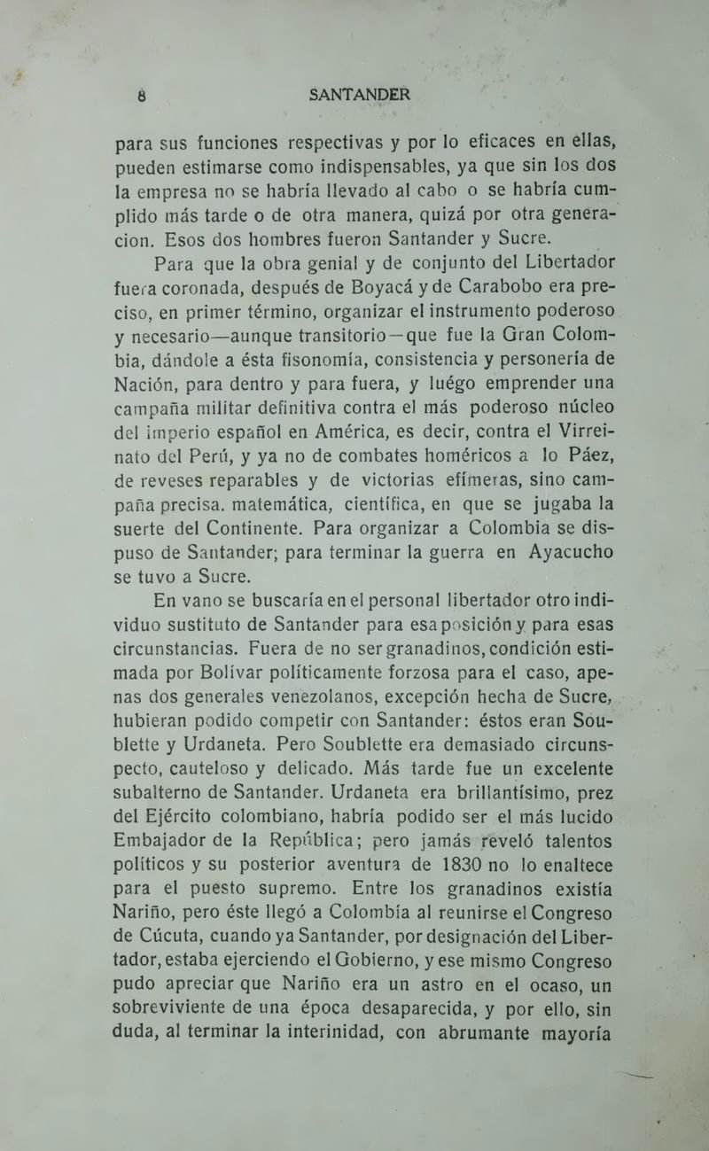 Pagina 18 de El carácter del general Santander