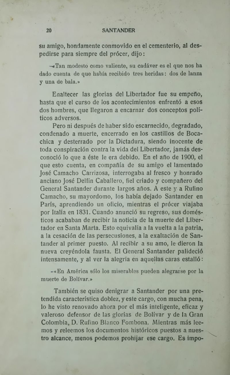 Pagina 30 de El carácter del general Santander