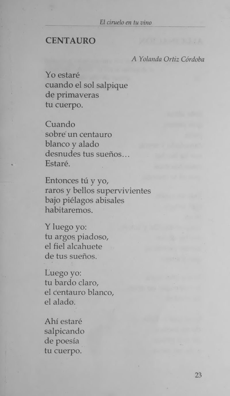 Pagina 27 de El ciruelo en tu vino