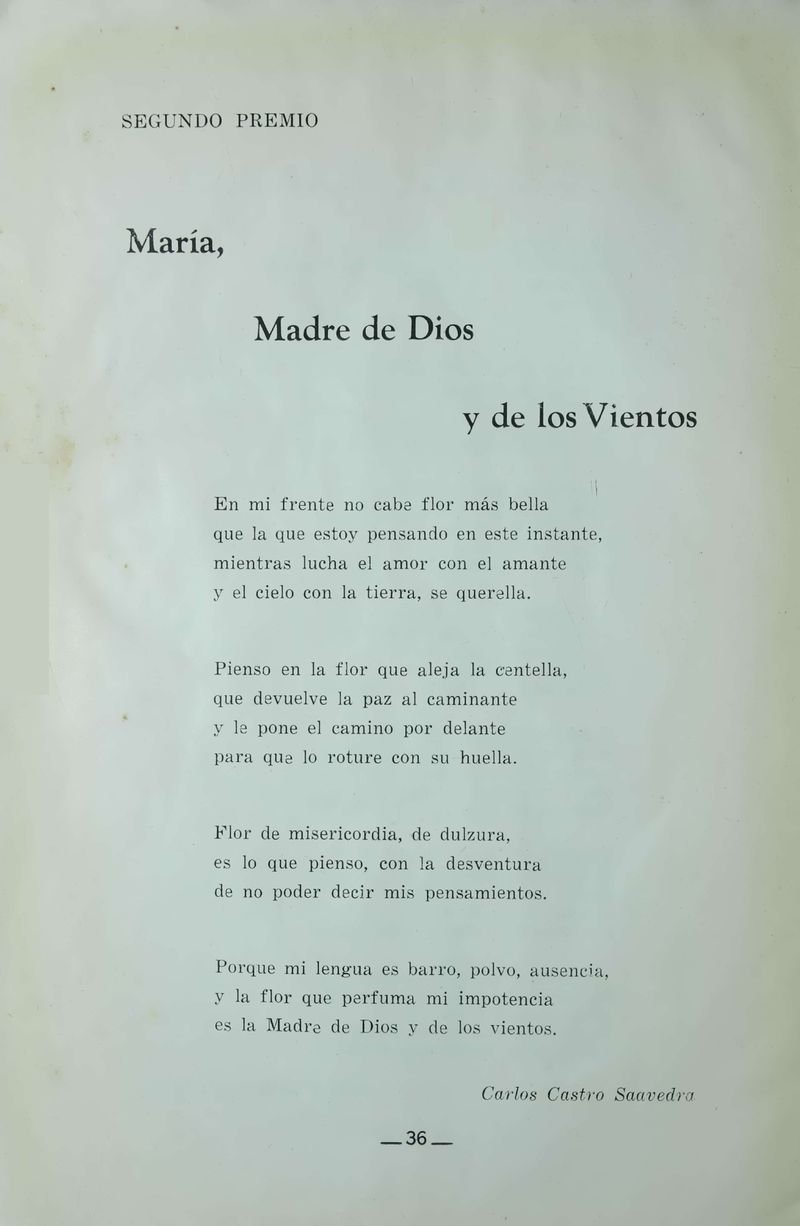 Pagina 38 de Juegos Florales de Rionegro con motivo de la coronación canónica de Nuestra Señora del Rosario de Arma