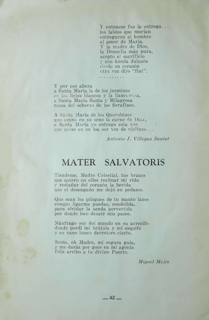 Pagina 44 de Juegos Florales de Rionegro con motivo de la coronación canónica de Nuestra Señora del Rosario de Arma