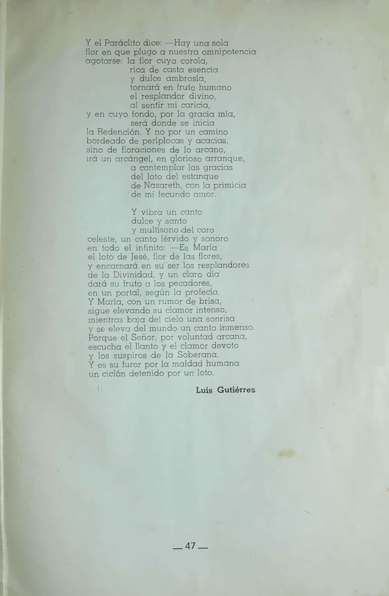 Pagina 49 de Juegos Florales de Rionegro con motivo de la coronación canónica de Nuestra Señora del Rosario de Arma