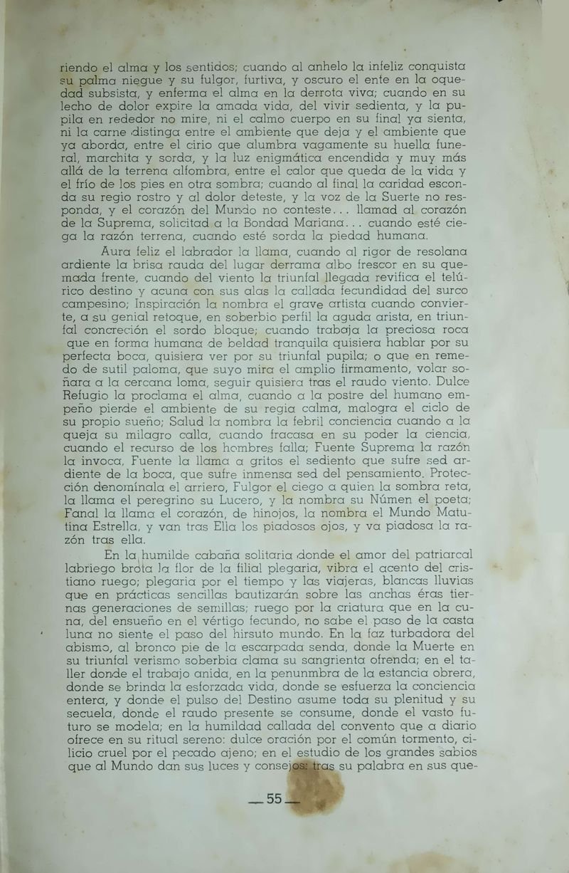 Pagina 57 de Juegos Florales de Rionegro con motivo de la coronación canónica de Nuestra Señora del Rosario de Arma