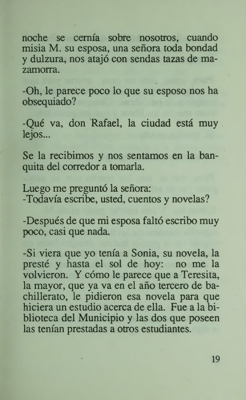 Pagina 23 de La casa del espanto y el sepelio del patriarca