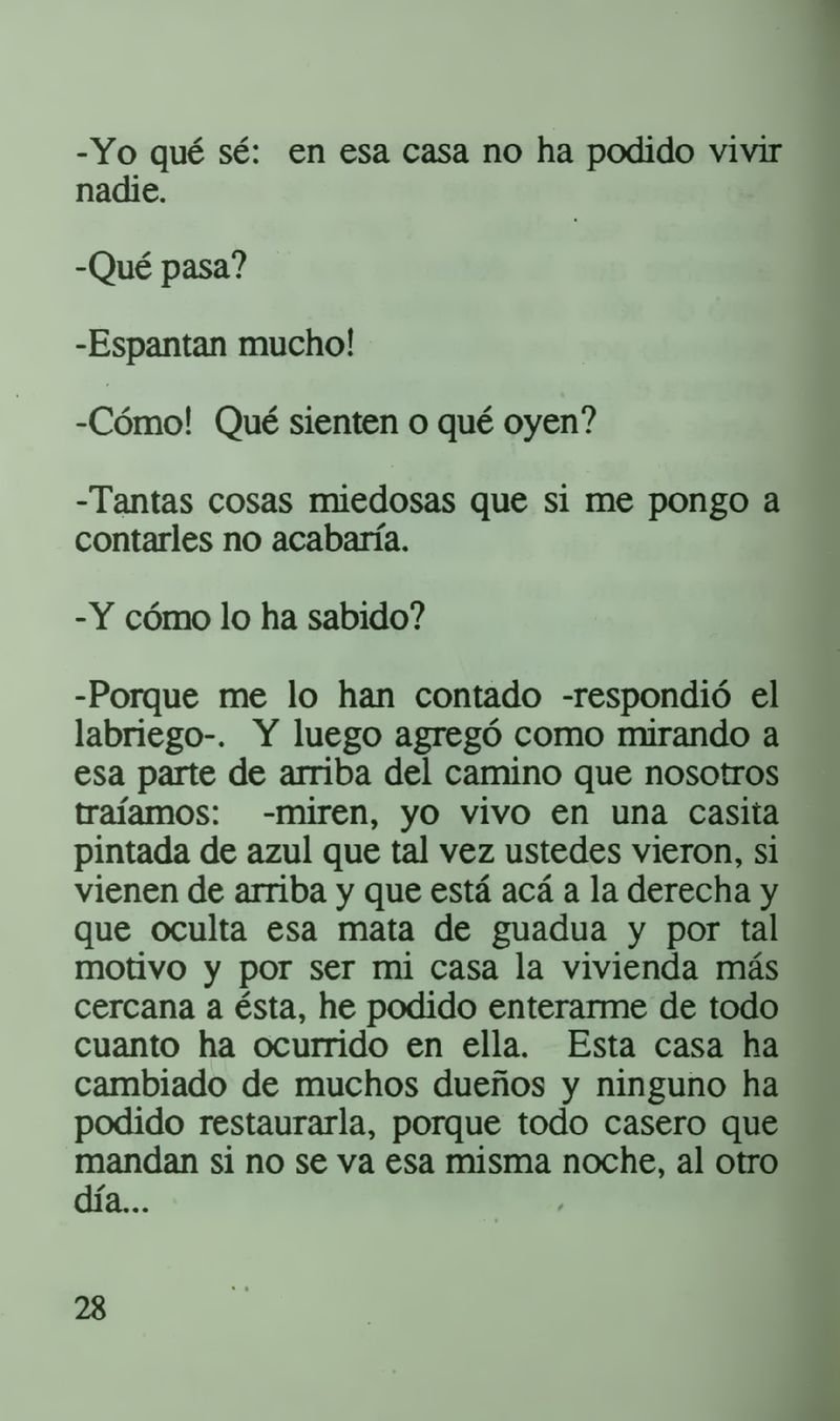 Pagina 32 de La casa del espanto y el sepelio del patriarca