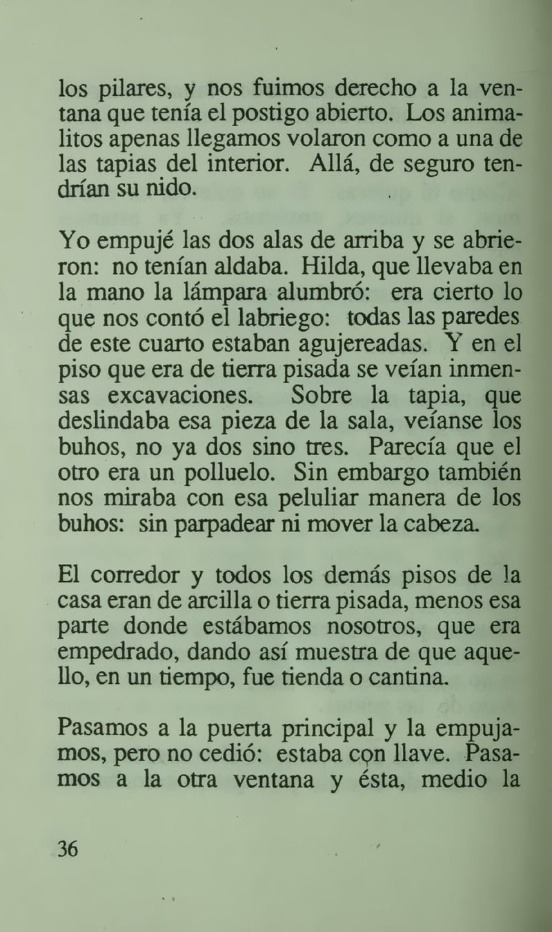 Pagina 40 de La casa del espanto y el sepelio del patriarca
