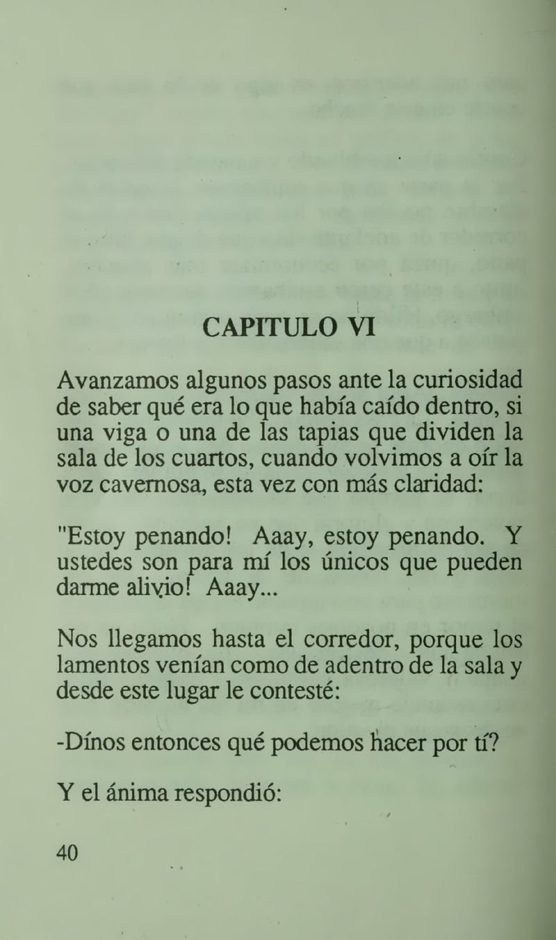 Pagina 44 de La casa del espanto y el sepelio del patriarca