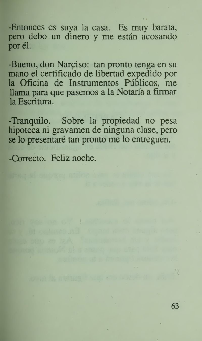 Pagina 67 de La casa del espanto y el sepelio del patriarca