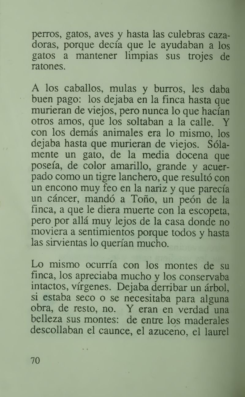 Pagina 74 de La casa del espanto y el sepelio del patriarca