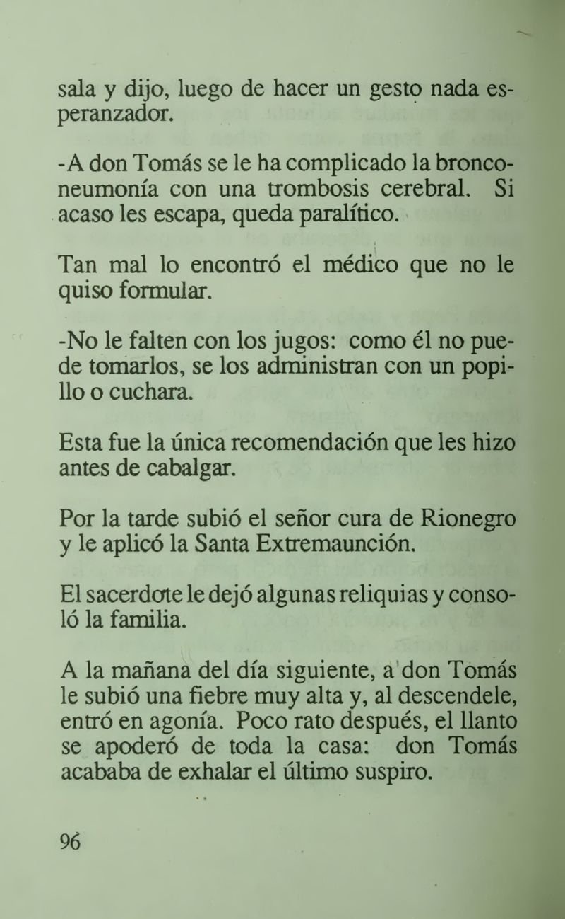 Pagina 100 de La casa del espanto y el sepelio del patriarca