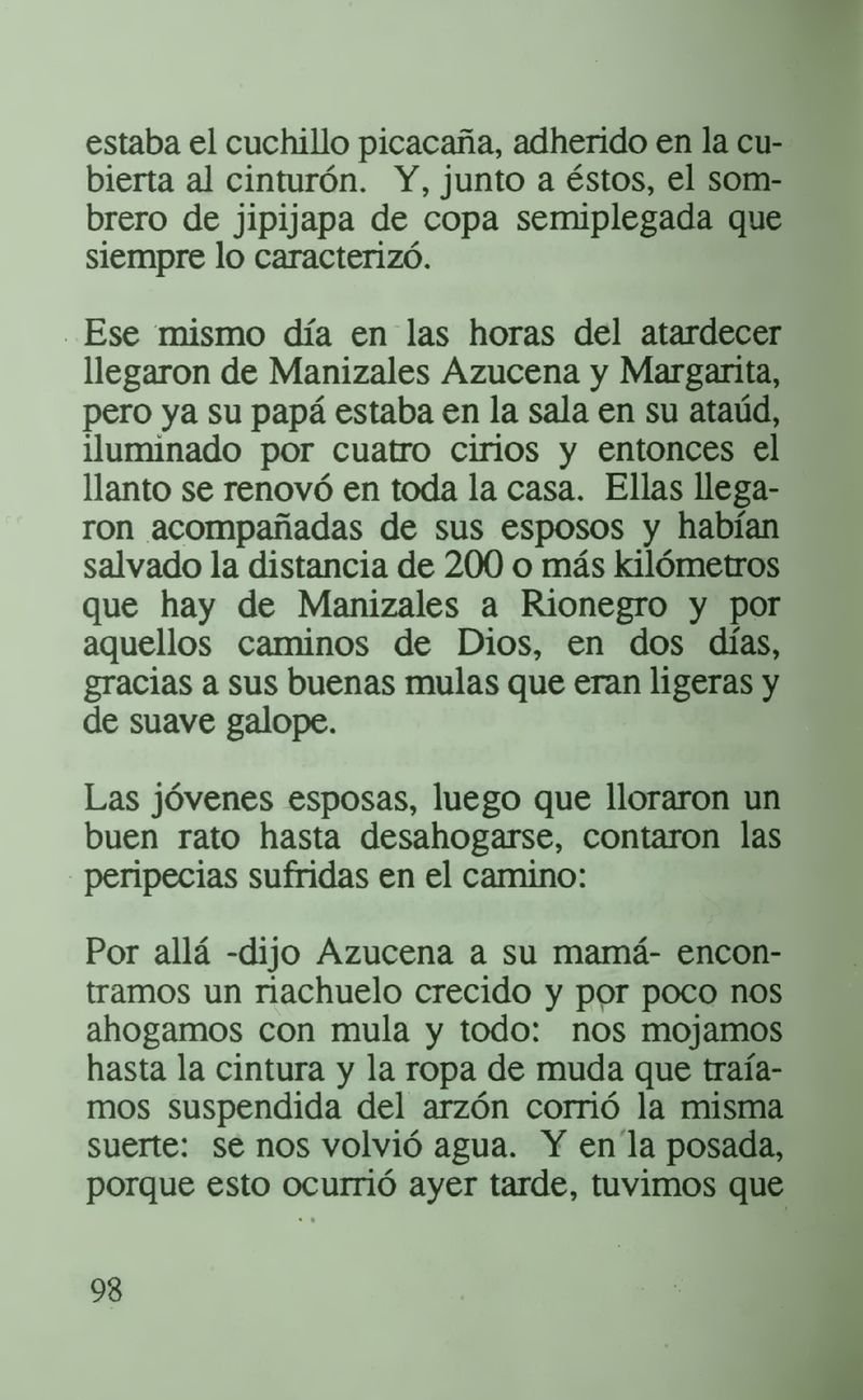 Pagina 102 de La casa del espanto y el sepelio del patriarca
