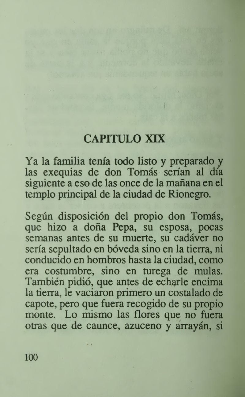 Pagina 104 de La casa del espanto y el sepelio del patriarca