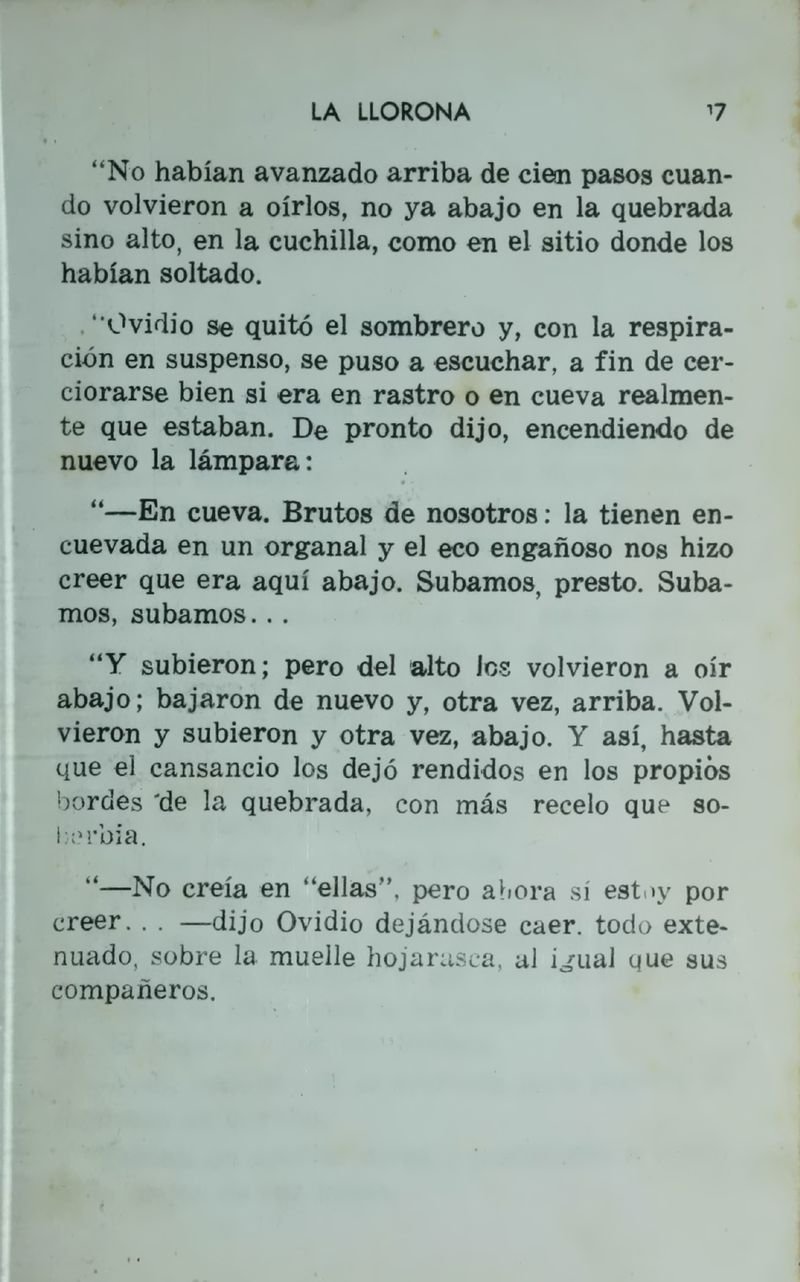 Pagina 10 de La llorona y la coqueta montés